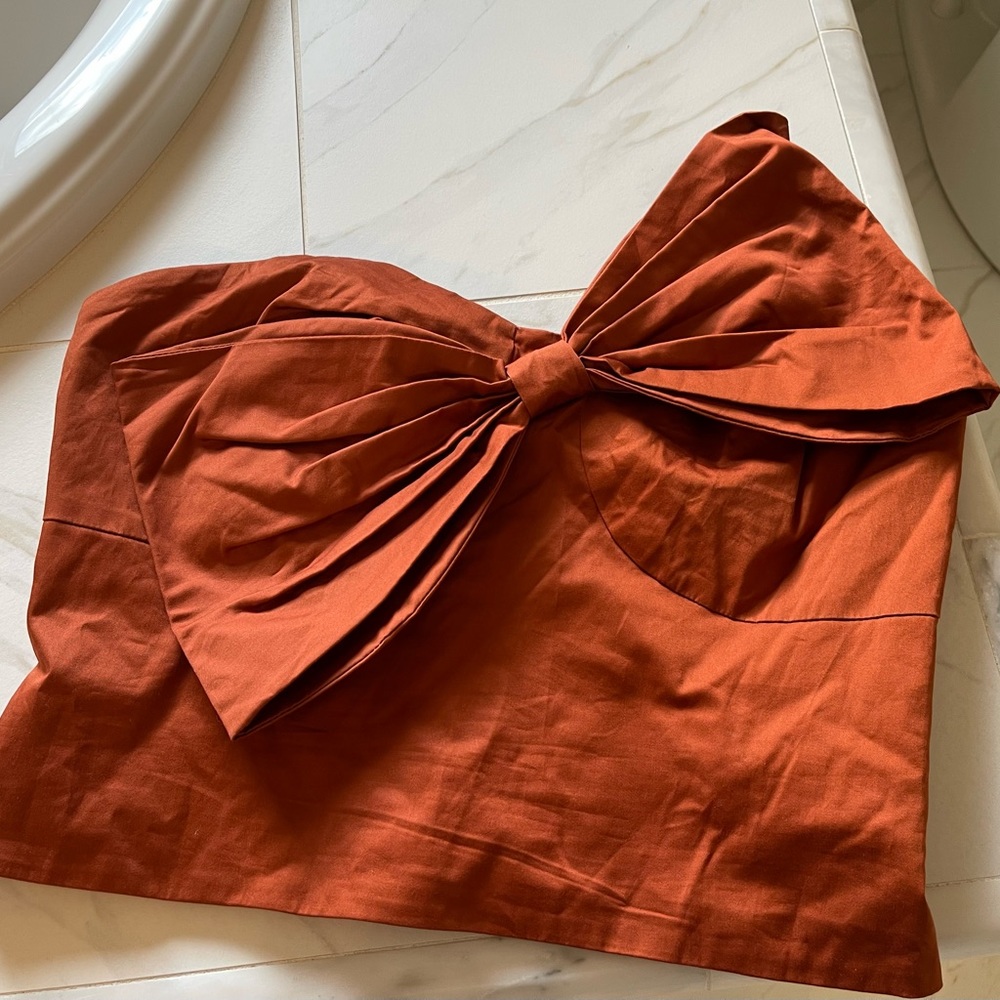 Anthropologie Hutch Bow tube top - Picture 3 of 3